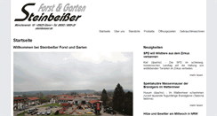 Desktop Screenshot of landtechnik-steinbeisser.de